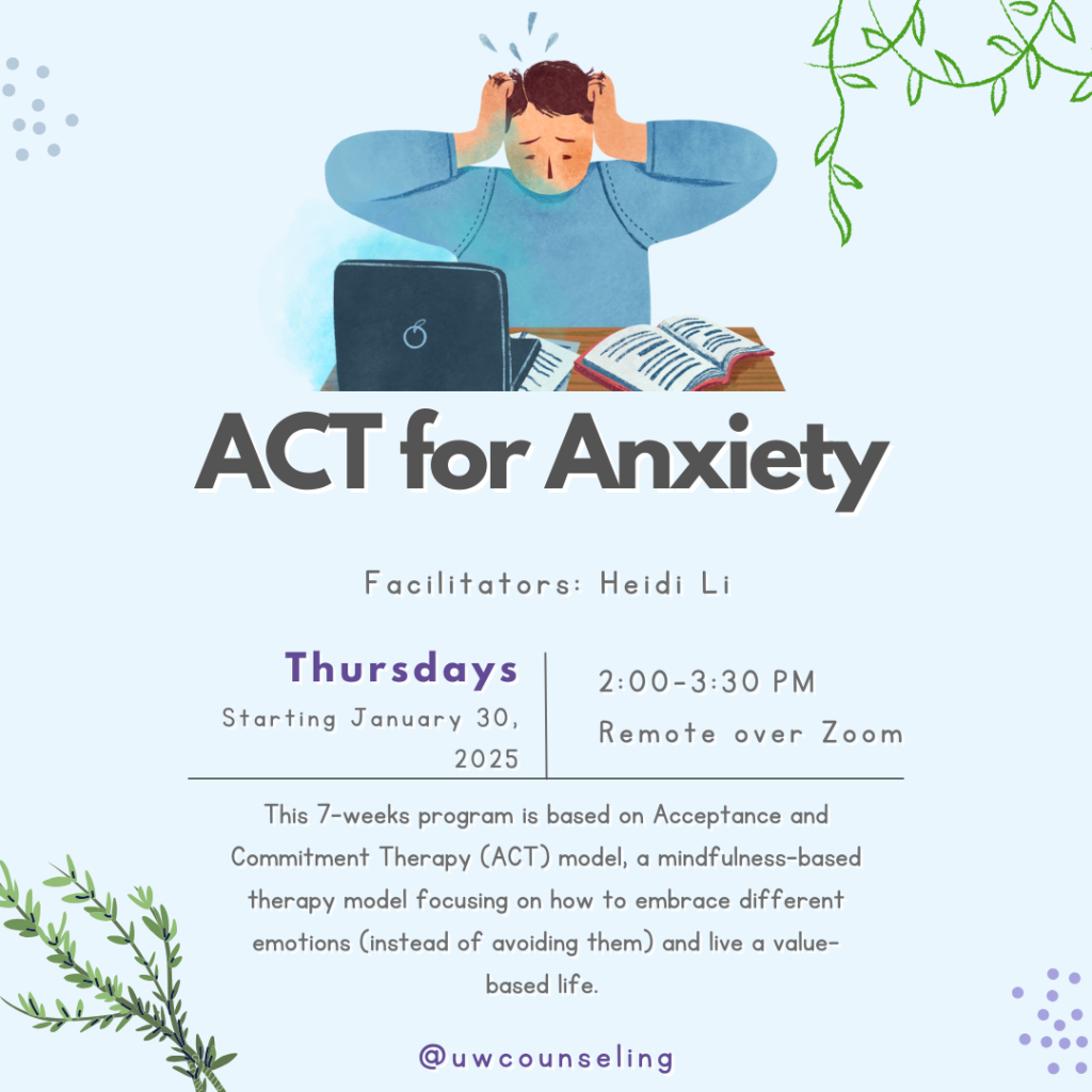 Act For Anxiety 